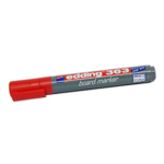 Marcador Edding 363 Borrable Rojo